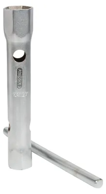 Obrázek produktu pro KS Tools 518.0879, Klíč na svíčky, 1 kusů, Chrom, Chrom Vanadová ocel, ISO 1085, DIN 896, ISO 2236, 19 cm