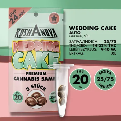 Immagine prodotto di Set di semi Kushanova - Wedding Cake