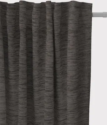 Produktbild von Thermovorhang Kälteschutz grau 245cm von SCHÖNER LEBEN. Aufhängung Smok-Schlaufenband