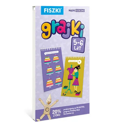Zdjęcie produktu dla Fiszki Grajki 5-6 lat