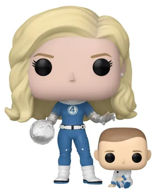 Produktbild von FUNKO POP! - Vinyl Figur MARVEL The Fantastic Four First Steps Invisible Woman und Franklin 1514