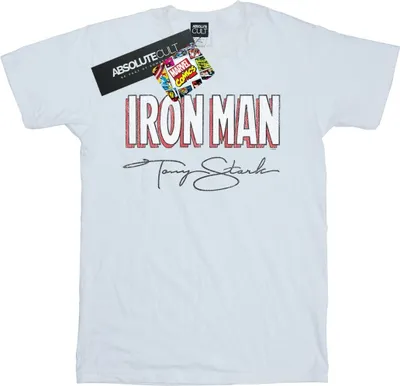Produktbild von Marvel - "AKA Tony Stark" T-Shirt für Damen BI50451 (3XL) (Weiß)