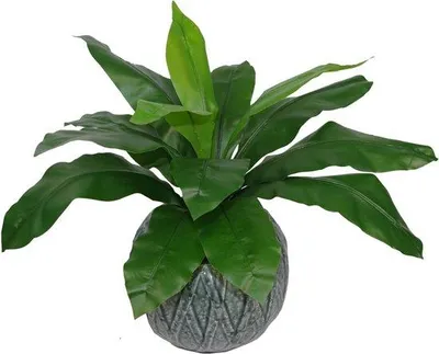 Produktbild von Famanu Kunstvogelnest 50 cm - schwarze Kunststoff-Topf