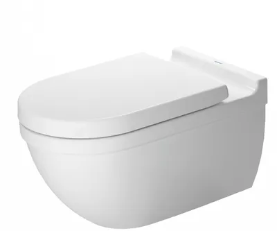Produktbild von Duravit Wand-WC STARCK 3 tief, 370 x 620 mm weiß