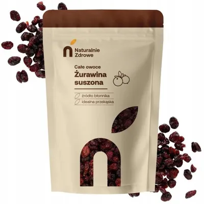 Produktbild von Getrocknete Cranberries 250 g Ganze Früchte Gesüßt Snack Backen Müsli Ballaststoffquelle
