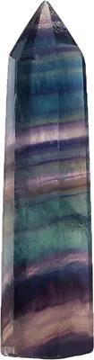 Produktbild von Fluorit Kristall Turm 9-10cm Heilstein Energie Reiki Meditation
