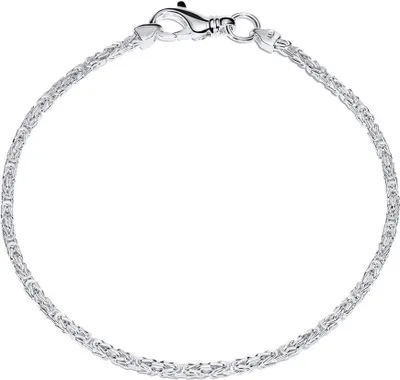 Produktbild von Uni Königsarmband 925er Silber 2mm breit KA0020 (Länge: 19cm)