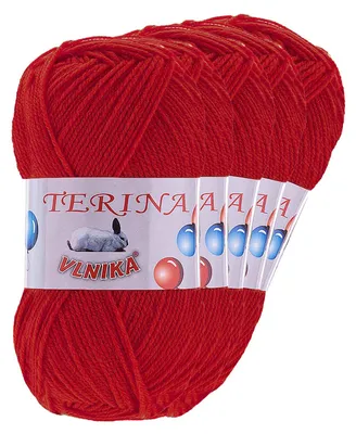 5 x 100g Terina Strickgarn Häkelgarn Wolle Acrylwolle pflegeleicht Farbwahl