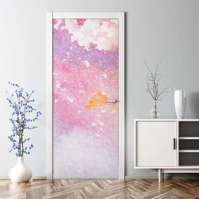 Produktbild von Dekorative Türposter Klebefolie selbstklebend Wandaufkleber Abstraktion Flecken 77 x 200 cm