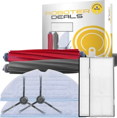 Produktbild von Zubehör Set, Ersatzteile Kit für Roborock S8 Pro Ultra (2x Seitenbürste, 2x Hauptbürste, 2x Filter, 2x Pad)
