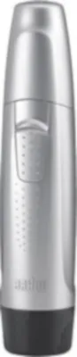 Obrázek produktu pro Braun EN 10: Trimmer na nos a uši, napájený bateriemi, omyvatelný, se zastřihávačem dlouhých vlasů