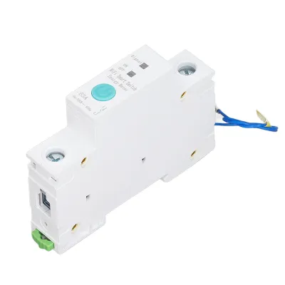 Immagine prodotto di Interruttore differenziale Wi-Fi Smart – Contatore energetico, guida DIN, controllo tramite app Ewelink, CA 230 V, 1P 63 A