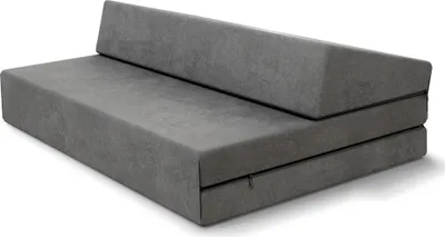 Produktbild von Klappmatratze 120x200 cm Futonsofa SUZI  Polyurethan Höhe ca. 9 cm Trinity  Graphit