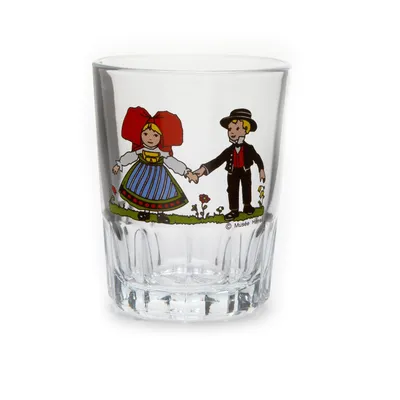 Image de 6 Verres à eau Tripsdrill motif HANSI