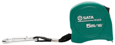 Produktbild von SATA Maßband mit Karabiner, 5m / 16