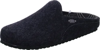 Produktbild von Home Comfort Herren-Pantoffel Dunkel-Grau, Farbe:grau, EU Größe:44