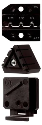 Immagine prodotto di 624 682 3 012 Rennsteig Werkzeuge GmbH Inserto di crimpatura per connettori MQS con contatti stampati, sezione 0,25 mm² -