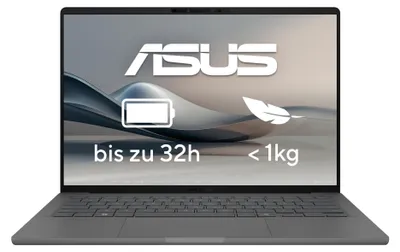 Obrázok produktu pre ASUS Zenbook A14 UX3407QA-QD496W, Snapdragon, 3 GHz, 35,6 cm (14"), 1920 x 1200 px, 32 GB, 1 TB