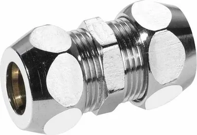 Immagine prodotto di Js Doppel-Quetschverschraubung    Dn12,1/2"X12Mm,Verchromt