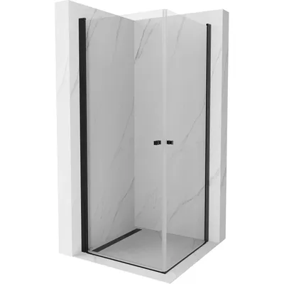 Obrázek produktu pro Mexen Pretoria Duo sprchový kout s otočnými dveřmi 70 x 70 cm, Průhledné, Černá - 852-070-070-70-00-02