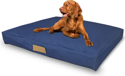 Produktbild von Hundebett - Hundekissen großer Hund - Hundematte XL marineblau