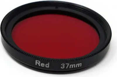 Produktbild von SYSTEM-S Farbfilter Rot 37 mm Gewinde anschraubbar Filter für Fotografie