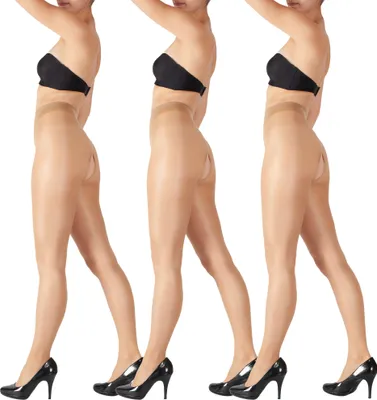 Produktbild von Giulia Ouvert Strumpfhose mit offenem Schritt Intimo 20 3er Set Daino M