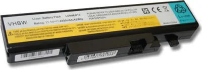Produktbild von vhbw Akku kompatibel mit Lenovo IdeaPad Y460G, Y460C-ITH, Y460A-ITH, Y460A-IFI, Y460AT-IFI, Y460AT, Y460AT-ITH Notebook (4400 mAh, 11,1 V, Li-Ion)