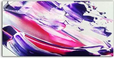 Produktbild von Coloray Spritzschutz aus Glas 120x60  Wandkunst Küchenrückwand Deko Malerei abstrakt bunte Aquarell