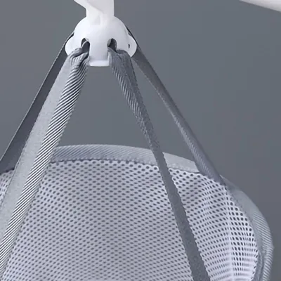 Zdjęcie produktu dla Siatka do suszenia jajek do makijażu Gąbka do makijażu Kosz na narzędzia Obrót o 360 stopni 20 cm Dia Jasnoszary