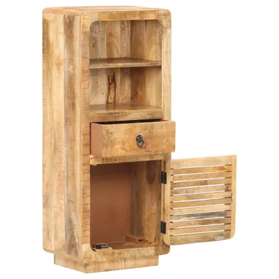 Immagine prodotto di Credenza Alta 45x32x110 cm in Legno Massello di Mango Grezzo