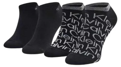 Produktbild von Calvin Klein - No-Show-Socken für Herren (2er-Pack) NA1070 (43 EU - 47 EU) (Schwarz)