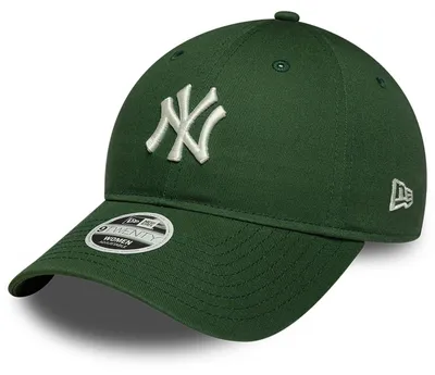 Produktbild von New Era Women MLB 9TWENTY League Essential Cap New York Yankees dark green