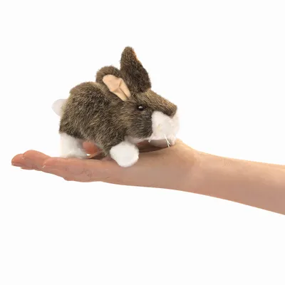 Produktbild von Folkmanis Fingerpuppe mini Kaninchen 2772