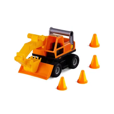 Imagen del producto de Excavadora Cavallino con neumáticos de goma, 29 cm