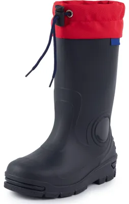 Produktbild von Ladeheid Kinder Mädchen Jungen Gummistiefel Regenschuhe LARB014 (Marineblau, 25)