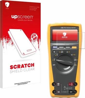 Produktbild von upscreen Schutzfolie für Fluke 179 Multimeter Displayschutz Displayschutzfolie Folie Klar Transparent