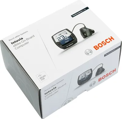 Produktbild von Nachrüst-Kit BOSCH Intuvia, Anthrazit, 1.500 mm Kabel, Display Intuvia in farbiger Premiumverpackung, inkl. Displayhalter, Bedieneinheit