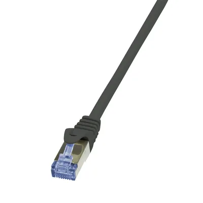 Produktbild von LogiLink CQ4143S, 50 m, Cat7, S/FTP (S-STP), RJ-45, Schwarz