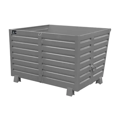 Produktbild von Bauer Stapelkipper BSK 200, lackiert, Mausgrau