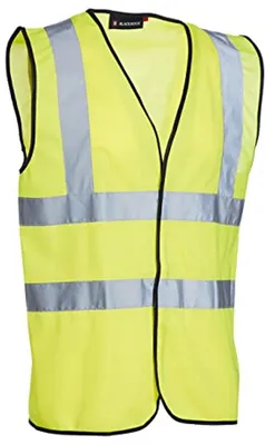 Sicherheitsweste für Herren - Gelb, M