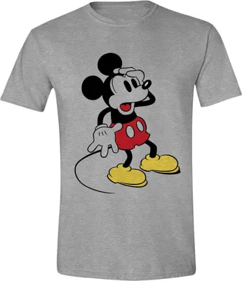 Produktbild von DISNEY - T-Shirt - Mickey Mouse Verwirrendes Gesicht (L)
