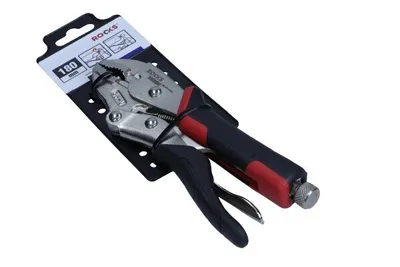 Produktbild von ROOKS Feststellzange OK-07.1050 180mm Chrom-Vanadium-Stahl
