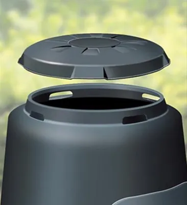 Produktbild von Deckel 1 teilig für ECO Komposter 280 L schwarz