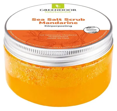 Produktbild von GREENDOOR Sea Salt Scrub Mandarine