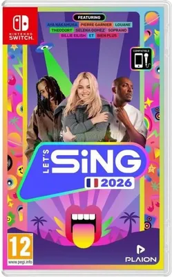 Produktbild von PLAION Let's Sing 2026, Nintendo Switch, Multiplayer-Modus, RP (Rating Pending)