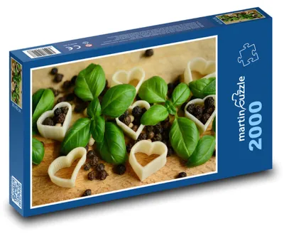 Obrázok produktu pre Puzzle 2000 Bazalka a korenené cestoviny - martinpuzzle