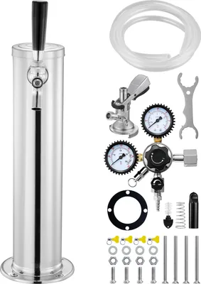 Zdjęcie produktu dla Zestaw wieżowy SucceBuy Kegerator - najlepszy kran do piwa na imprezę w domu. Ten zestaw SucceBuy przekształca Twój dom w piwną oazę.