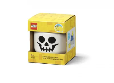 Image de LEGO 40330803 LEGO Mini tête de rangement STORAGE HEAD SKELETON, 360 ml