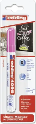 Produktbild von Kreidemarker edding 4095 2-3mm neonrosa Packung mit 10 Stück